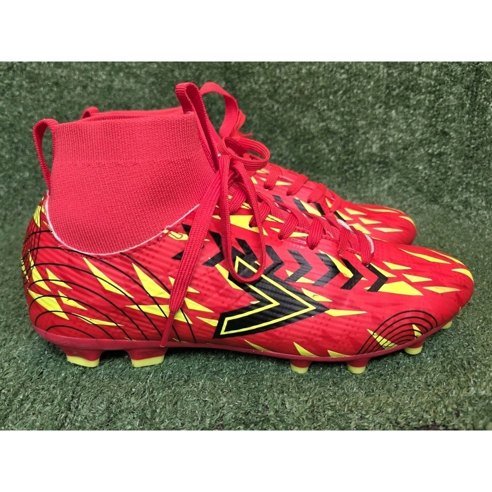 Mens Size 9 Mitre Strike Soccer Cleats Futbol Red